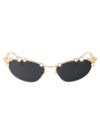 Swarovski 0sk7016 Sunglasses In Black