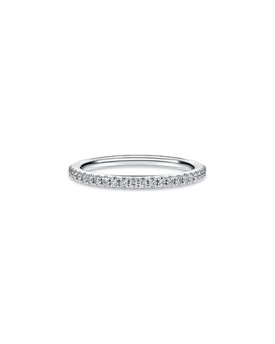 Swarovski 14k White Gold Eternity Certified Lab Grown Diamond Eternity Band In Brown