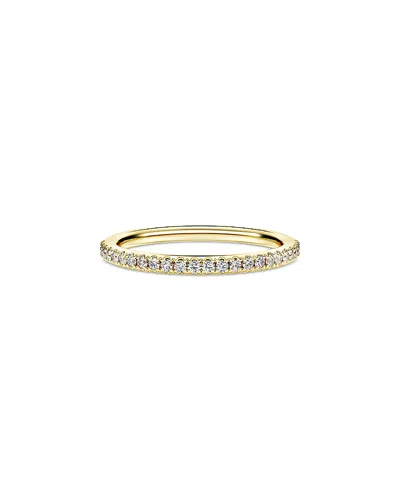 Swarovski 14k Yellow Gold Eternity Certified Lab Grown Diamond Eternity Band In Brown