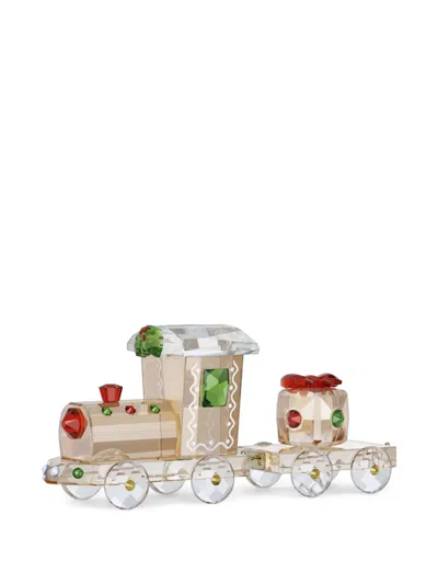 Swarovski Gingerbread Train Ornament In 뉴트럴