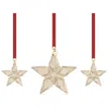 Swarovski Annual Edition Festive Ornament Set 2023 In Neutral