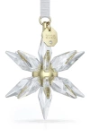Swarovski 2025 Annual Edition 3d Festive 3d Crystal Snowflake Ornament In White