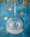 Swarovski 2025 Annual Edition Ball Christmas Ornament In Transparent