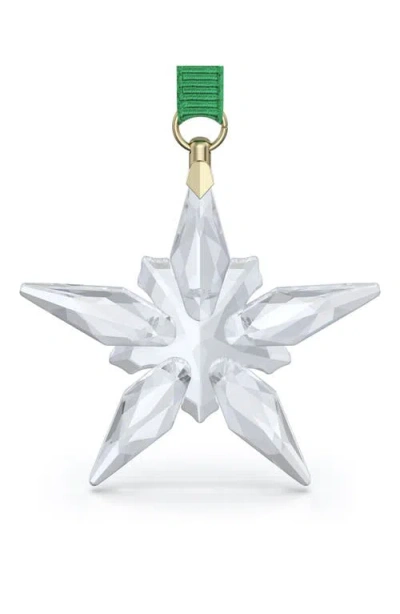 SWAROVSKI SWAROVSKI 2025 ANNUAL EDITION LITTLE CRYSTAL SNOWFLAKE ORNAMENT