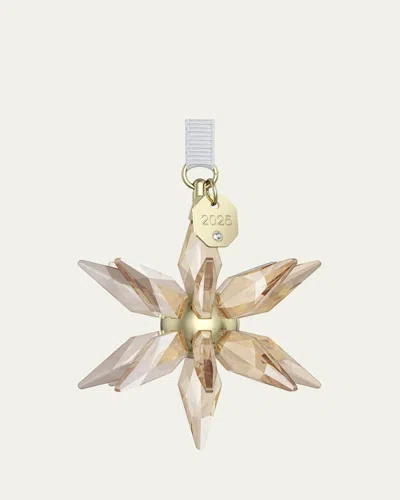 Swarovski 2025 Festive Annual Edition 3d Christmas Ornament In Multi