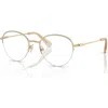 Swarovski 49mm Phantos Optical Glasses In Gold