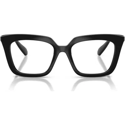 SWAROVSKI SWAROVSKI 49MM SQUARE OPTICAL GLASSES