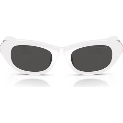 Swarovski 50mm Small Pillow Sunglasses In Multi