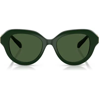 Swarovski 50mm Small Round Sunglasses