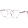 Swarovski 51mm Cat Eye Optical Glasses In Metallic
