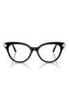 Swarovski 51mm Phantos Optical Glasses In Black
