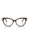 Swarovski 53mm Phantos Optical Glasses In Brown