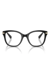 Swarovski 51mm Square Optical Glasses In Black