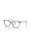 Swarovski 51mm Square Optical Glasses In Blue