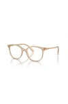 Swarovski 51mm Square Optical Glasses In Neutral