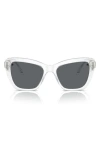 SWAROVSKI SWAROVSKI 52MM CAT EYE SUNGLASSES