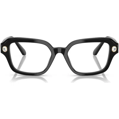 Swarovski 52mm Pillow Optical Glasses In Blue