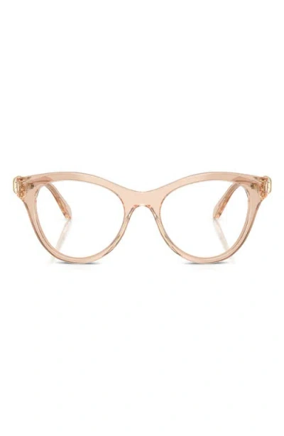 SWAROVSKI SWAROVSKI 52MM ROUND OPTICAL GLASSES