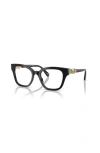 Swarovski 52mm Square Optical Glasses In Black