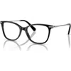 Swarovski 52mm Square Optical Glasses In Black