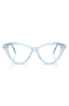 Swarovski 53mm Cat Eye Optical Glasses