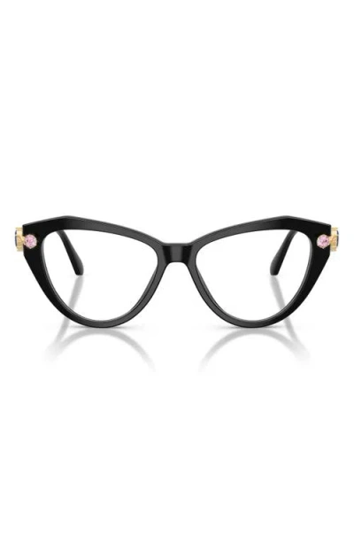 Swarovski 53mm Cat Eye Optical Glasses