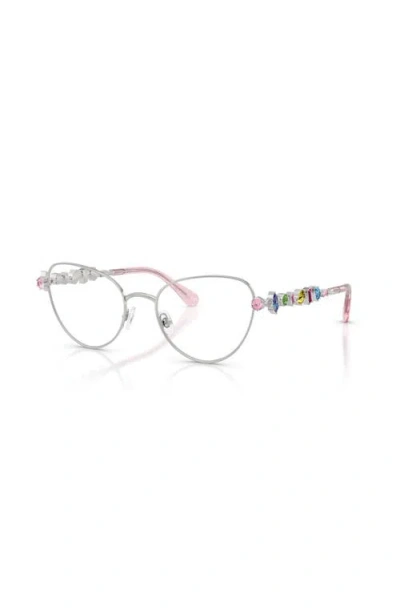 SWAROVSKI SWAROVSKI 53MM CAT EYE OPTICAL GLASSES