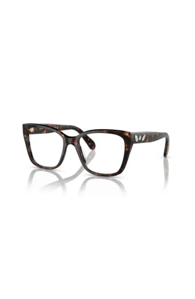 Swarovski 53mm Irregular Optical Glasses In Black