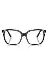 Swarovski 54mm Butterfly Optical Glasses In Black