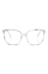 Swarovski 54mm Butterfly Optical Glasses In White