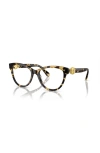 Swarovski 54mm Round Optical Glasses In Brown