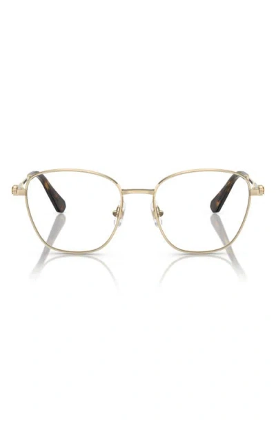 Swarovski 54mm Square Optical Glasses In White