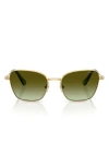 Swarovski 55mm Gradient Pilot Sunglasses In Gold