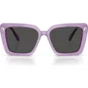 Swarovski 55mm Square Sunglasses