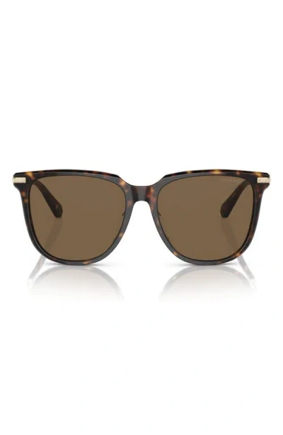 Swarovski 55mm Square Sunglasses In Red