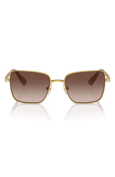 Swarovski 56mm Matric Crystal Square Sunglasses In Gold