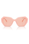 Swarovski 57mm Constella Oval Sunglasses In Pink