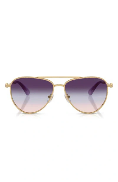 Swarovski 59mm Pilot Sunglasses In Multi