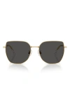 Swarovski 59mm Polarized Square Irregular Sunglasses In Brown