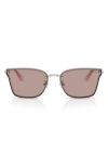 Swarovski 62mm Irregular Sunglasses In Multi