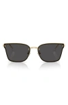 Swarovski 62mm Irregular Sunglasses In Multi