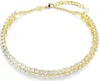 Swarovski Idyllia Oval Cut Crystal Choker In Gold