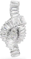 Swarovski Matrix Tack Knot Drop Earrings In Metallic