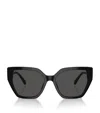 Swarovski Sk 6016 100187 56mm Womens Irregular Sunglasses In Black