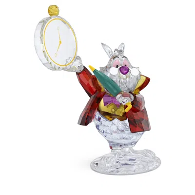 Swarovski Alice In Wonderland White Rabbit In Multi