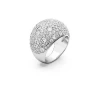 Swarovski Sublima Cocktail Ring In Cre/rhs