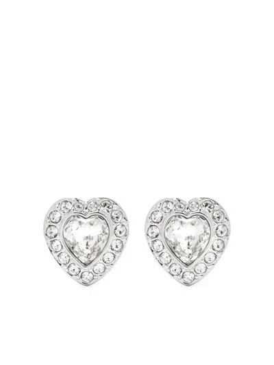 Swarovski Angelic Earrings In Silver