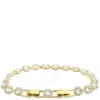 Swarovski Angelic Ladies Bracelet In Gold Tone