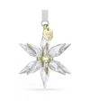 Swarovski 2025 Annual Edition 3d Festive 3d Crystal Snowflake Ornament In White