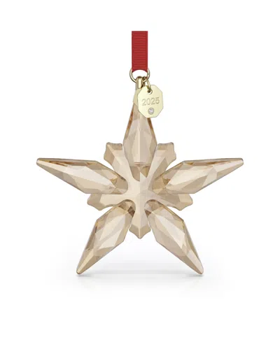 Swarovski Annual Edition 2025 Festive Ornament In Gold